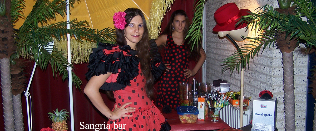 Sangria bar op locatie